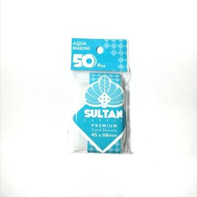 50PCs Sultan Sleeves Mini European: Aquamarine(45x68)