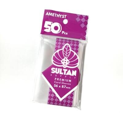 50PCs Sultan Sleeves Standard US: Amethyst (56x87)