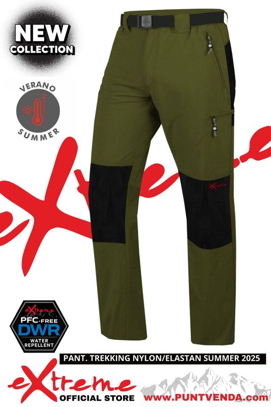 Pantalón Trekking Extreme -  Nylon/Elastán Hombre - Verano 2025