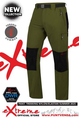 Pantalón Trekking Extreme -  Nylon/Elastán Hombre - Verano 2025