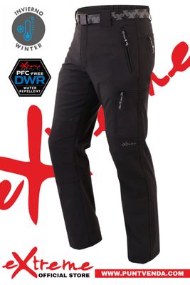 Pantalón Trekking  EXTREME Poliéster/Elastano Perchado Hombre - Invierno