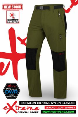 Pantalón Trekking Extreme -  Nylon/Elastán Hombre - Verano 2026