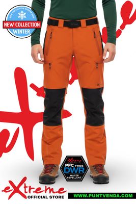 Pantalón Trekking Extreme - Madeira Naranja - waterproof - Invierno - Afelpado Pantalón Trekking Extreme - Madeira Naranja - waterproof - Invierno - Afelpado