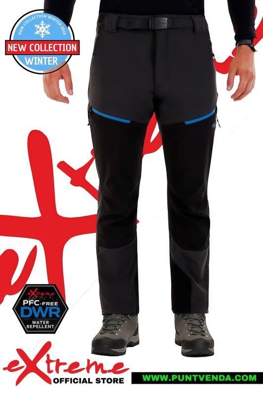 Pantalón Trekking  Softshell Elástic Hombre Perchado - Extreme - Tundra GN