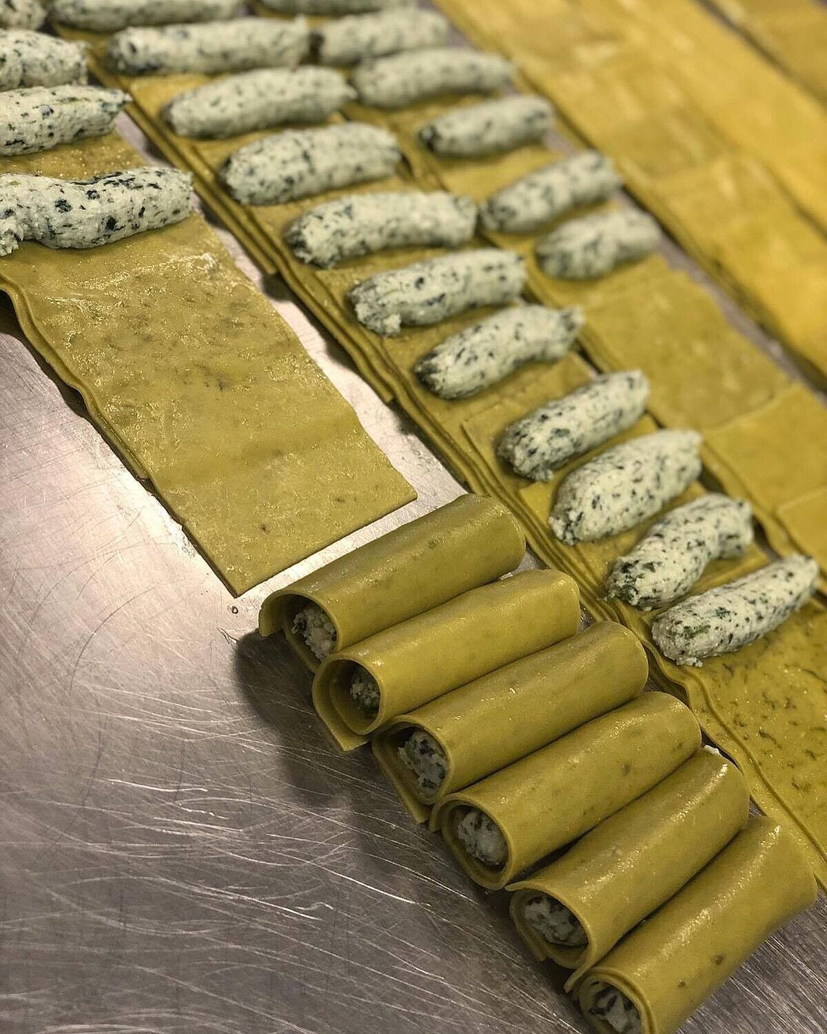 Cannelloni di ricotta e spinaci