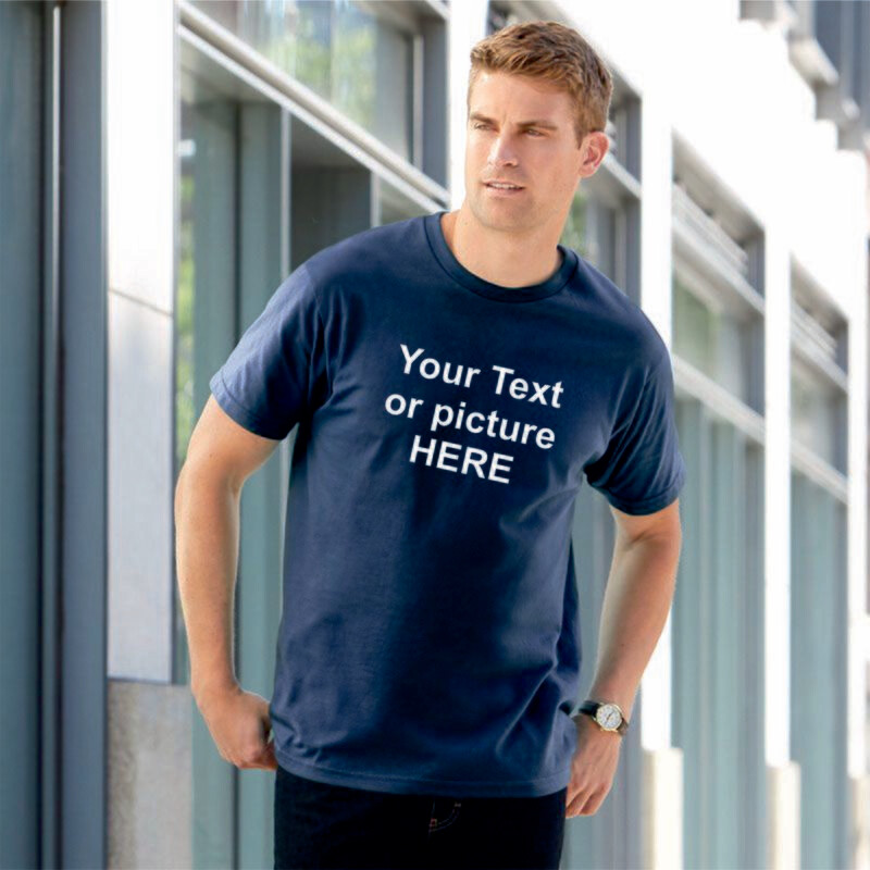 Personalised mens tee shirt