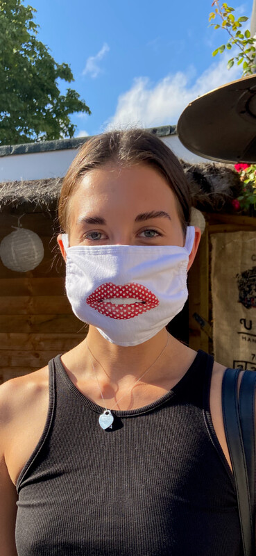Lips face mask