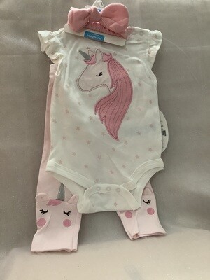 Baby Clothing Set - Unicorn 6-9 MONTHS
