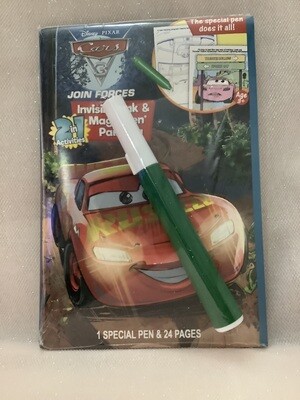 Licensed Magic Pen Book - Disney Pixar Cars