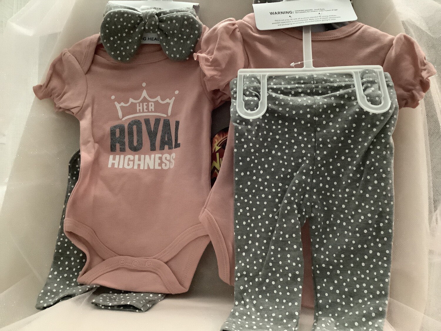 Baby Clothing Set - Her Royal Highness 3/6M