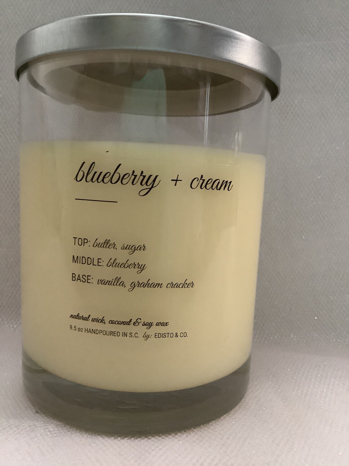 CANDLE BLUEBERRY+CREAM