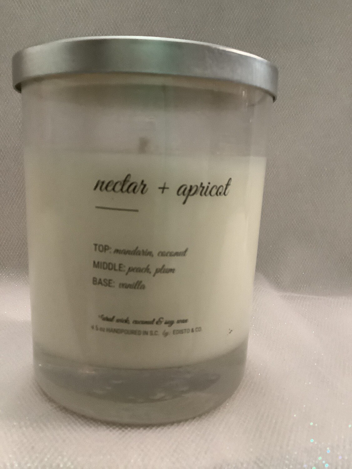 CANDLE NECTAR+APRICOT HIGHLY SCENTED