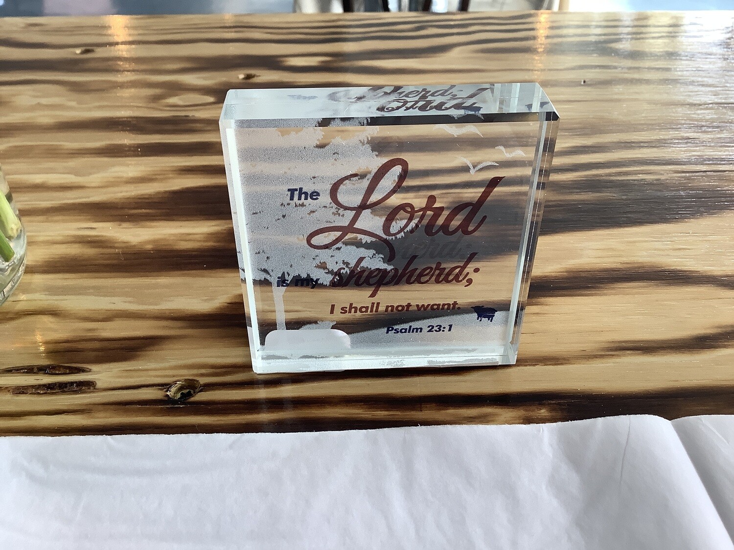 SCRIPTURE GLASS-LORD