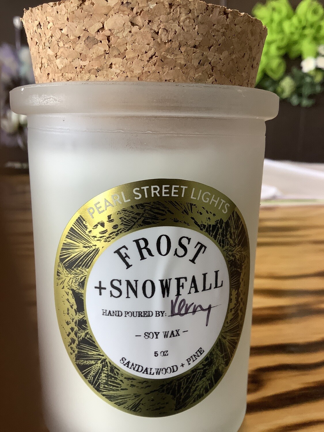 FROST + SNOWFALL CRACKLING WOODEN WICK CANDLE