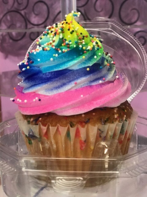 Confetti cupcake