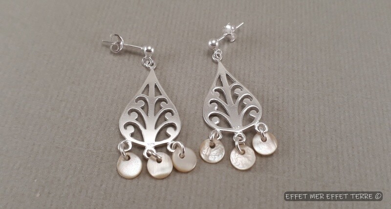 Boucles d'oreille "indienne"