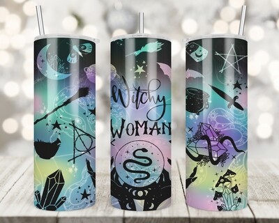 Witchy Woman Skinny Tumbler