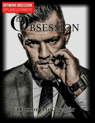 Conor McGregor - Obsession | Art Board print 7&quot;x5&quot;
