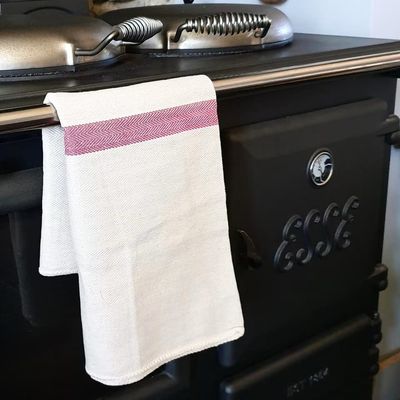 FRENCH STYLE COTTON OVEN CLOTHS X 4