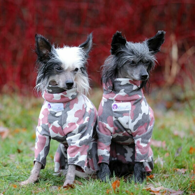 Camouflage-Overall Camouflage-Overall "Flojo" für Hündinnen