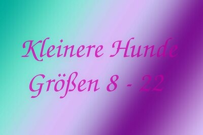 Für (kleinere) Hunde bis 45 cm Schulterhöhe