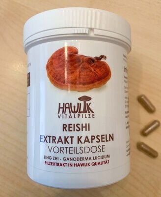Reishi Extrakt Kapseln in der Vorteilsdose (240 Kapseln)