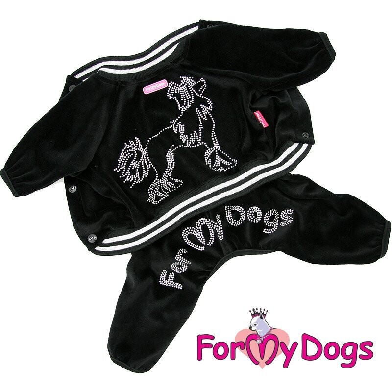 Chinese Crested Velour-Overall; nur noch Gr. 14 und 20 Chinese Crested Velour-Overall; nur noch Gr. 14 und 20