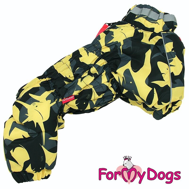 REDUZIERT: Winteroverall REDUZIERT: Winteroverall "Yellow Camouflage" für Rüden nur noch in Gr. 14