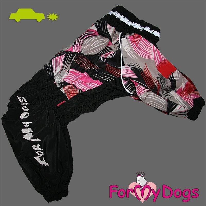 Winteroverall Winteroverall "Black/Pink" für Hündinnen