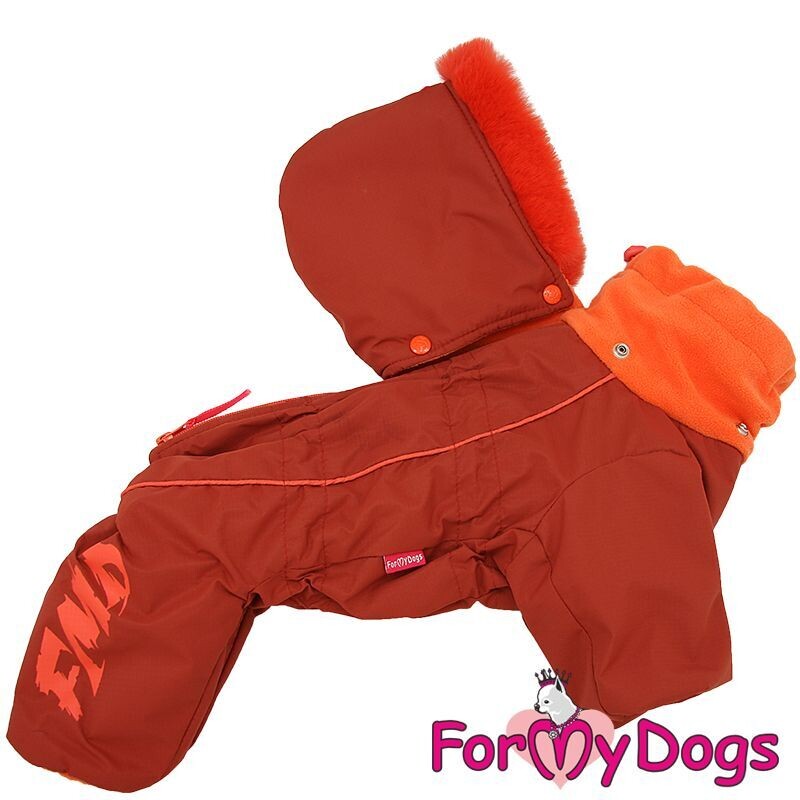 Winteroverall Winteroverall "Terracotta" für Hündinnen