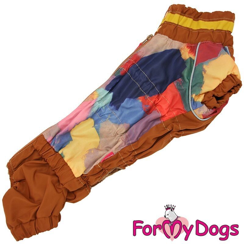 Winter-Overall Winter-Overall "Colorful" für Dackel-Rüden