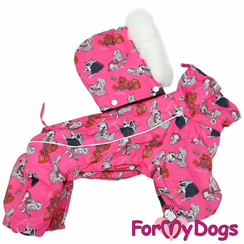 Schneeoverall Schneeoverall "Chinese Crested" für Hündinnen