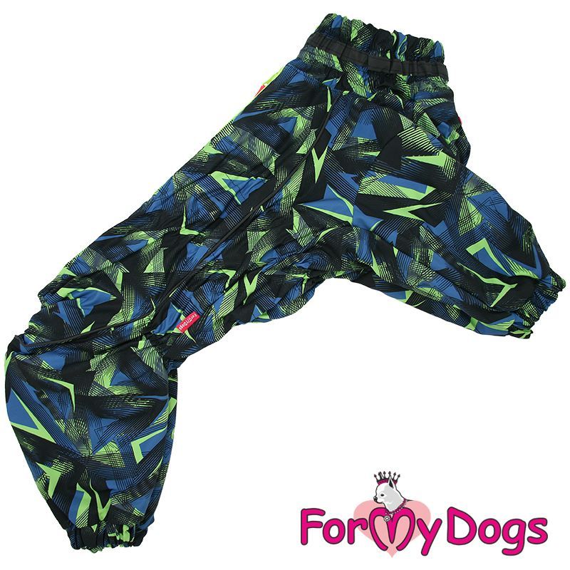 Winter-/Regenoverall "Mosaik" für Rüden in Gr. C 2