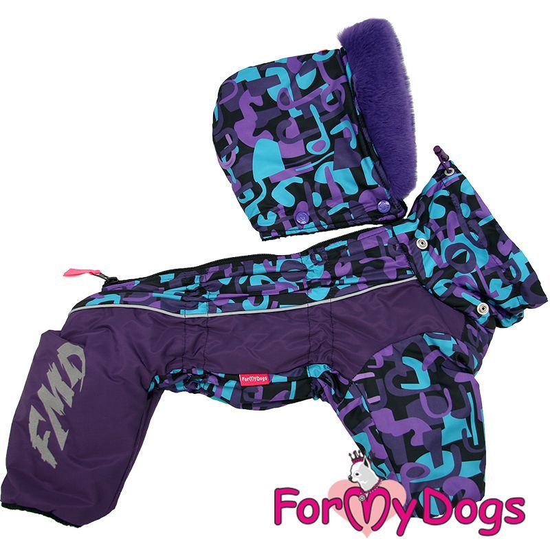 Toller Winteroverall Toller Winteroverall "Caspian Lilac" für Hündinnen