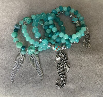 Ocean Vibe 2 (wrap bracelet)