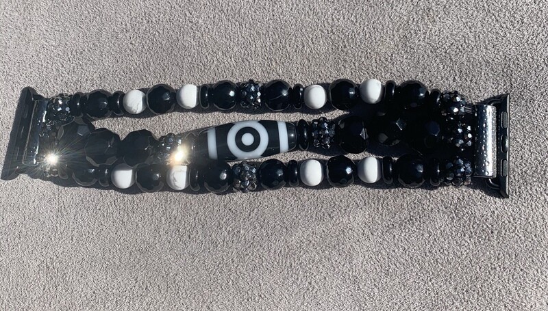 Apple Watch Bracelet- Black &amp; White