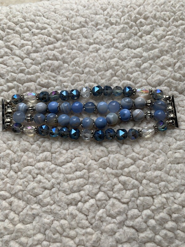 Sky Blue Apple Watch Bracelet