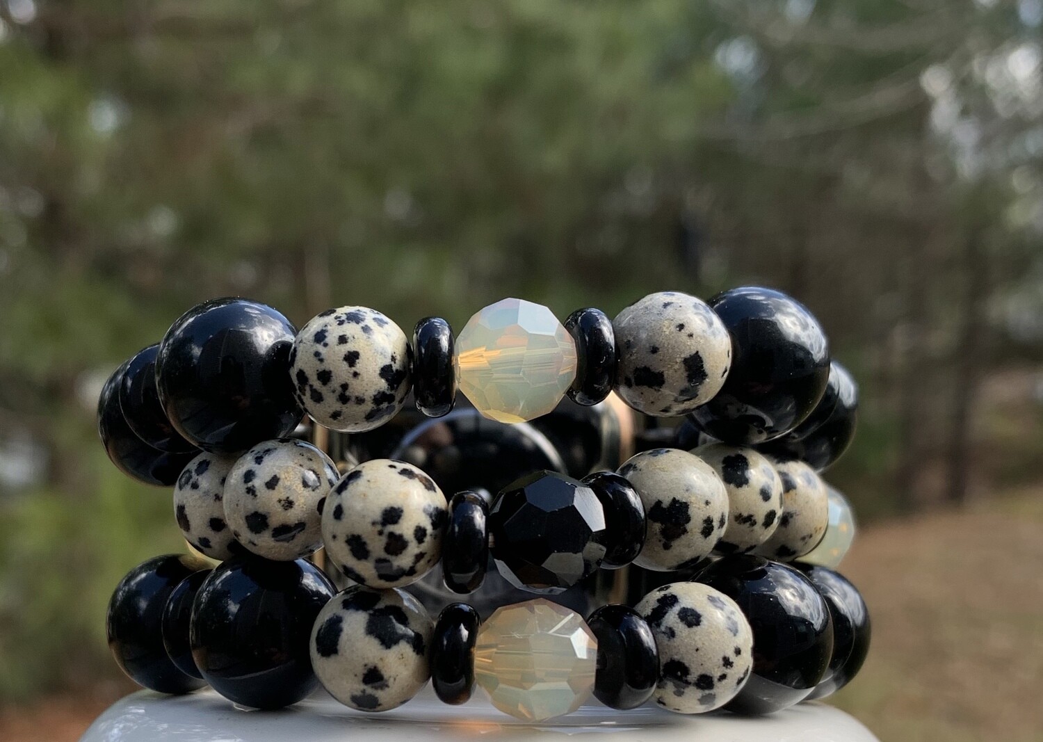 Dalmatian Print Apple Watch Bracelet (42mm,44mm)