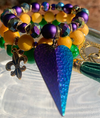 Mardi Gras Stack &quot; Da Bloons&quot;