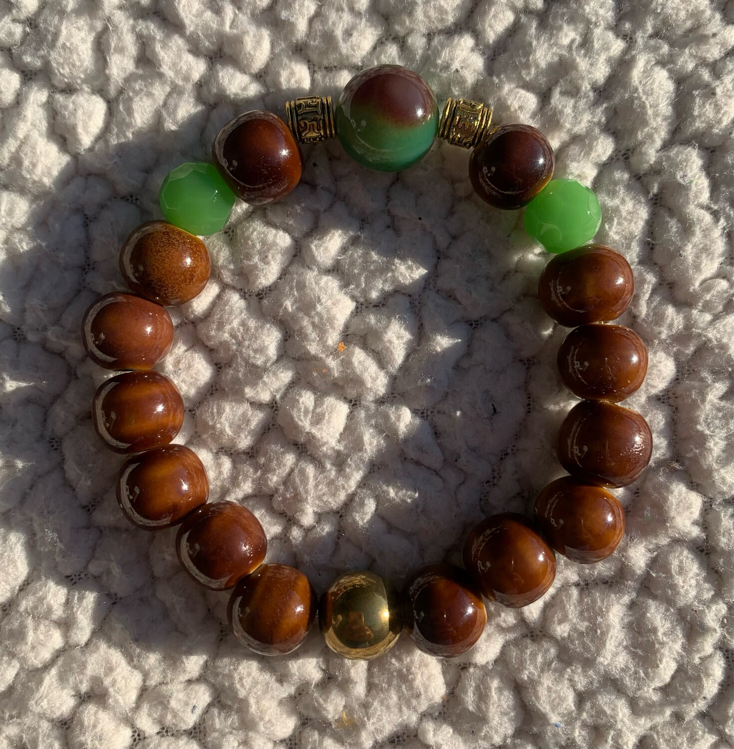 Green Multi &amp; Mocha (Men)