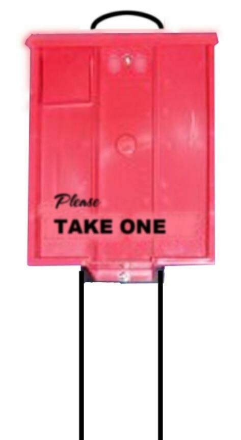 BROCHURE BOX ON STAND BROCHURE BOX ON STAND