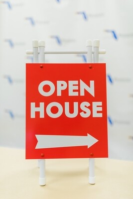 SMALL A-FRAME OPEN HOUSE