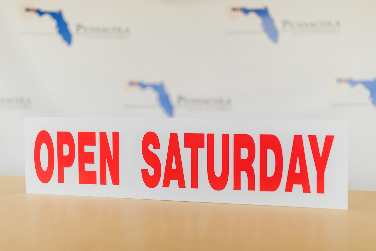 OPEN SATURDAY