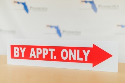 BY APPOINTMENT ONLY W/ ARROW