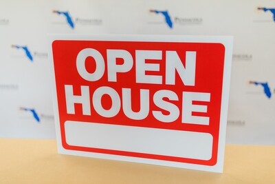 OPEN HOUSE LARGE PANEL SIGN