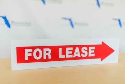 FOR LEASE W/ARROW