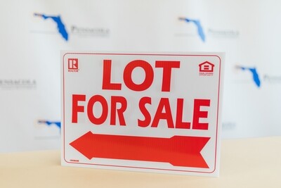 12 x 16 LOT FOR SALE W/ FAIR HOUSING + REALTOR LOGOS