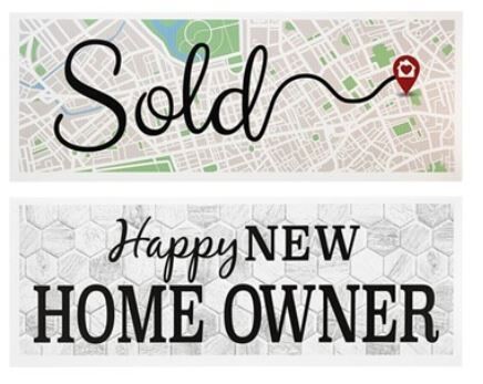 PHOTO PROP &quot;HAPPY NEW HOMEOWNER&quot; / &quot;SOLD&quot;