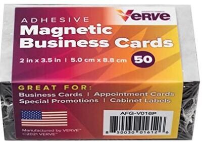 BUSINESS CARD MAGNETS - 25 PACK