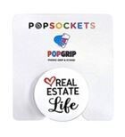 POP SOCKET PHONE GRIP "❤ REAL ESTATE LIFE"